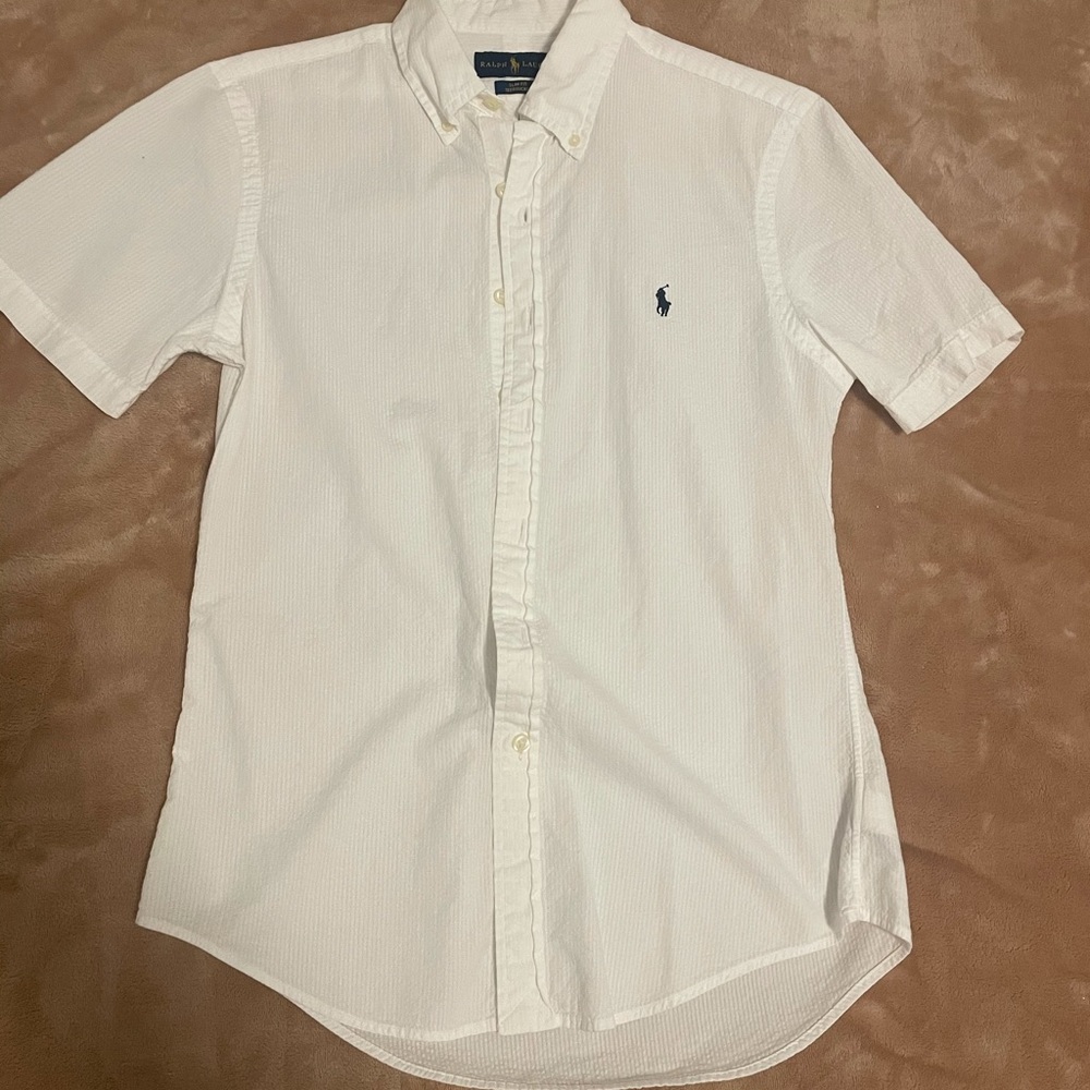 Slimfit Seersucker Button Down